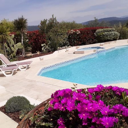 Gîte provençal indépendant avec piscine chauffée : LE SUY BIEN Flayosc Extérieur photo