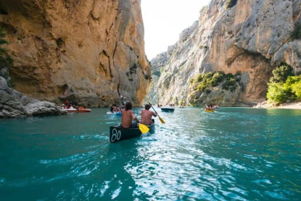 Gîte provençal indépendant avec piscine chauffée : LE SUY BIEN Flayosc Extérieur photo