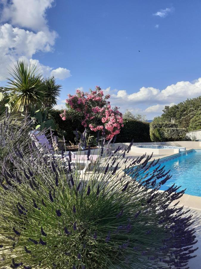 Gîte provençal indépendant avec piscine chauffée : LE SUY BIEN Flayosc Extérieur photo